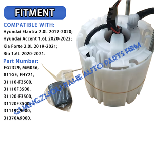 Nuevo conjunto de módulo de bomba de combustible eléctrica 31110-F3500 para Hyundai Elantra Forte 2.0L <span class=keywords><strong>Kona</strong></span> Accent Kia Forte 31110-F3500 31120-F3500 - Product Image 2