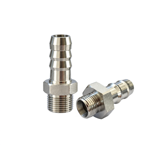 Conector Adaptador de Manguera Hidráulica de Alta Presión con Rosca Macho de Acero Inoxidable 304 - Product Image 2