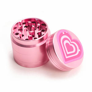 Kit Moderno Cuadrado Love Heart <span class=keywords><strong>Funway</strong></span> SK004: Bandeja Enrollable, Estuche para Tabaco, Caja Metálica, Molinillo de Hierbas, Cenicero, Tubo de Almacenamiento y Accesorios - Product Image 6