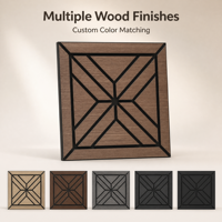 Panneaux muraux acoustiques en MDF en gros, panneaux à lattes en bois insonorisants pour home cinéma, bureau, studio et décoration commerciale