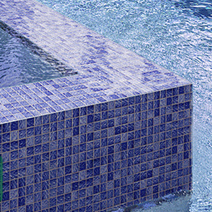 Massieve Structuur Blauwe Mediterrane Outdoor Hotel Zwembad Vis Landschap Tegels Zwembad Zwembad Keramische Mozaïek Puzzel Tegel - Product Image 4