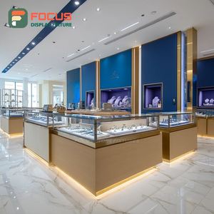 Vitrina de Exhibición para Joyería de Alta Visibilidad, Panel de Vidrio Templado para Interiores de Tiendas, Mueble de Exhibición para Tiendas de Marca - Product Image 6