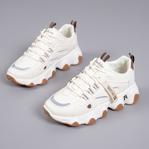 Nouvelles chaussures de sport pour femmes, style papa, durables, à semelle en caoutchouc, antidérapantes, légères et tendance, pour le printemps et l'automne. - Product Image 6