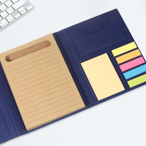 Promotional Gift Custom logo Cheap ECO Friendly Paper <strong>Notepads</strong> <strong>with</strong> Pen <strong>Ruler</strong> Envelope Pocket - Product Image 4