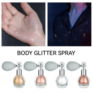 Poudre bronzante libre sans logo, poudre illuminante en vrac, poudre scintillante <span class=keywords><strong>pour</strong></span> <span class=keywords><strong>le</strong></span> maquillage, spray illuminateur sans logo - Product Image 4