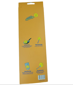 Borrador de <span class=keywords><strong>esponja</strong></span> de cara feliz al por mayor de fábrica para paño de limpieza del hogar cocina platos personalizados <span class=keywords><strong>esponja</strong></span> para lavar - Product Image 3