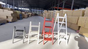 Escalera Plegable Móvil, Silla Plegable, Banco de Trabajo, Escalones Metálicos, Escalera Doméstica de Aluminio, Escalera de Acero al Carbono <span class=keywords><strong>para</strong></span> Taller, Venta al por Mayor - Product Image 4