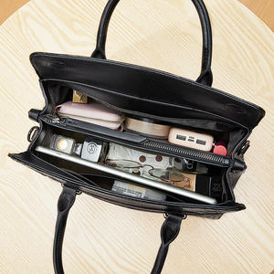 Sac à main bandoulière personnalisé en cuir véritable pour femme, motif <span class=keywords><strong>crocodile</strong></span> - Product Image 3