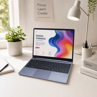 Ordinateur portable OEM 14,1 pouces Windows 11, écran IPS 1080P à bord fin, fin et léger, idéal pour le travail professionnel en entreprise