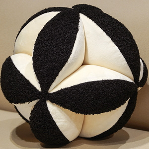 Peluche en forme de <span class=keywords><strong>boule</strong></span> brodée en polaire Teddy, avec rembourrage en coton PP, taille 11-30 cm, pour la vente en gros - Product Image 2