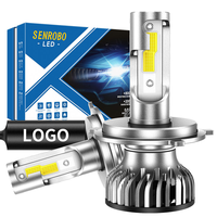 Ampoules LED pour phares de voiture H7 H4 H1 H11 S7-DOB 9006 9012 880 Systèmes d'éclairage automobile avec ventilateur 6000K Autres électroniques automobiles