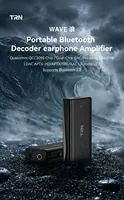 Décodeur portable TRN Wave et amplificateur de casque avec deux puces DAC C43198, longue autonomie de batterie et performances à faible bruit