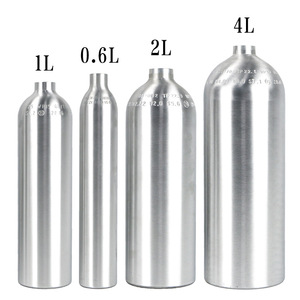 Bombola di Ossigeno Vuota per Uso Medico in Acciaio da 7M3, 10, 40, 50 Litri, 40L, 50L, 150 Bar, in Alluminio, da 0.4L a 80L - Product Image 3