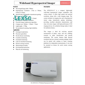 Optosky Ath1010-4-17 Imageur Hyperspectral à Bande Passante Complète de Type Cadre (380-1700nm) Interfaces USB/RS232C/RS485 Garantie de 6 Mois - Product Image 2