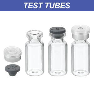 ขวดแก้วใสเปล่าแบบกันรั่วสำหรับเก็บตัวอย่างยาในห้องปฏิบัติการ - Product Image 3