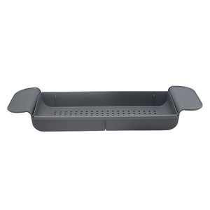 High Quality Wall Mounted Plastic Non Slip Design Bathroom Storage Rack