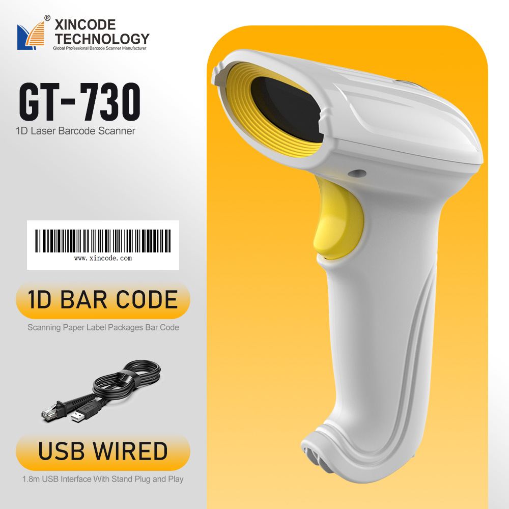 GT-730 Laser 1D Filaire Blanc 001