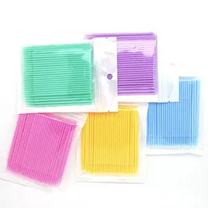 TZ Colorful Dental Disposable Micro Applicator / Microbrush / Micro Brush for eyelash extension tools