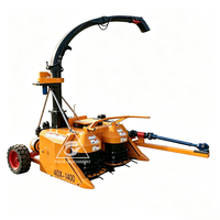 Promotion : Récolteuse de fourrage FOYA Napier Grass & Silage avec boîte de vitesses, multifonctionnelle, montée sur tracteur