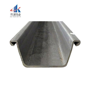 Chất Lượng Cao 6M 9M 12M Cán Nóng Thép Tấm Cọc Cọc Tấm Z Loại Tấm Cọc Cho Xây Dựng Dân Sự - Product Image 2