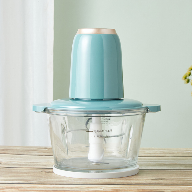 2l Electric Food Processor 350W Power Home Kitchen Food Processor Mixer Household Meat Mincer Chopper