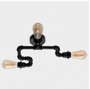 Industrial Vintage <b>Steampunk</b> <b>Lamp</b> Iron Hanging Pendant for Home Decor Cafe Loft Bar Chandelier Lighting Decorative Hanging <b>Lamp</b> - Product Image 3