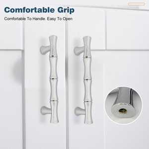Élégant bouton en alliage de Zinc moderne haute dureté tiroir tirer la poignée pour chambre armoires de cuisine pour commode appartement meubles - Product Image 4