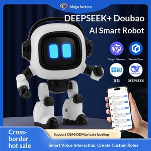 Robot Interattivo Intelligente AI ChatGPT DouBao, Giocattolo Educativo per Bambini in Plastica con Batteria, da Scrivania - Product Image 5