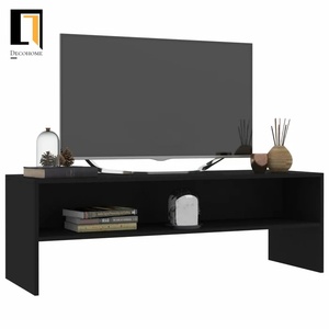 Mueble de TV Moderno de Madera MDF Resistente, Mueble de Almacenamiento para el Hogar y Hoteles de Lujo, Consola Multimedia de 120 cm, Estilo Clásico, Gran Capacidad - Product Image 1