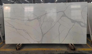 Bề mặt đánh bóng màu đen cho bàn với Thạch anh nhân tạo bàn rắn bề mặt đá nhân tạo - Product Image 4