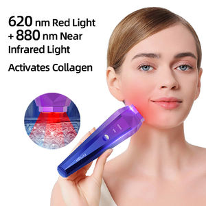 Dispositivo di Bellezza Facciale per Uso Domestico con Placcatura in Oro 24K, Lifting <span class=keywords><strong>EMS</strong></span> e Ringiovanimento della Pelle - Product Image 4