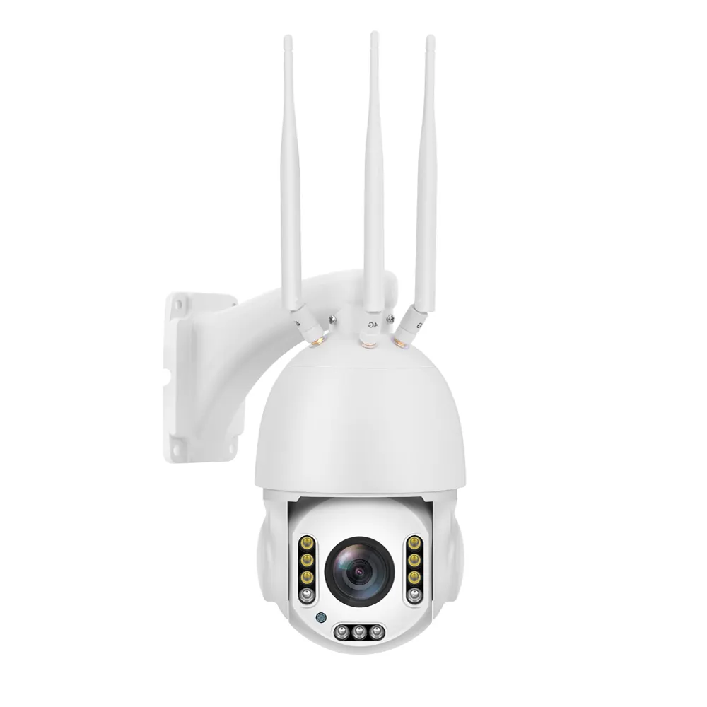 PTZ gözetim wi-fi kamera surveil intreir renk gece görüş de seguranca kamera hd zoom güvenlik lte cctv 4G kamera wifi 5mp