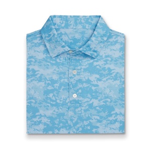 OEM Luxury High Quality Quick Dry Polyester Spandex Slim Fit 4 Way Stretch <strong>Golf</strong> For Polo Shirt Custom Logo Embroidery Print - Product Image 3