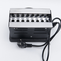 Plaque chauffante électrique portable avec thermostat réglable, boîtier métallique, classe d'efficacité énergétique pour usage domestique et fumer la chicha
