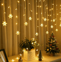 Guirlande lumineuse LED en forme de papillon, blanc chaud, alimentée par USB, télécommande, IP43, durée de vie de 5000 heures, pour Noël, chambre à coucher