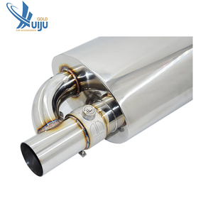 <span class=keywords><strong>Silencieux</strong></span> en acier inoxydable <span class=keywords><strong>Remus</strong></span> avec finition polie miroir, adaptable à tous les systèmes d'échappement de voiture - Product Image 5