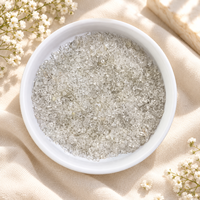 Cristaux de quartz clair de 3 mm à 5 mm, pierres roulées blanches, gravier pour remplissage de vase, décoration de la maison, fabrication de bijoux et projets d'artisanat
