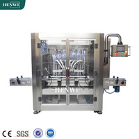 Henwi 10 Düsen Voll automatische Füll maschine mit Temperatur regler für dickes Sahne sauce Builder Gel Festes Parfüm
