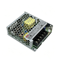 Alimentation à découpage LED LRS-50-12 50W avec boîtier métallique et sortie stable pour systèmes d'automatisation et éclairage industriel