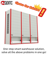 Module de levage vertical automatisé direct usine, en acier inoxydable, pour rayonnage rotatif intelligent et équipement de stockage de marchandises