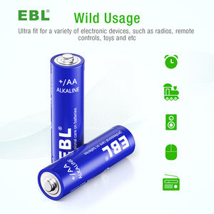Diseño a prueba de fugas 2700mAh EBL Lr6 <span class=keywords><strong>AA</strong></span> Paquete de 4 Alta capacidad 1,5 V Doble A Seco Batería primaria <span class=keywords><strong>AA</strong></span> alcalina de larga duración - Product Image 4