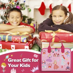 Prix d'usine : Tableau d'activités Montessori en feutre, livre sensoriel, sac de dessin, jouet de voyage, pour l'apprentissage de la motricité fine, cadeaux pour toutes les saisons - Product Image 5