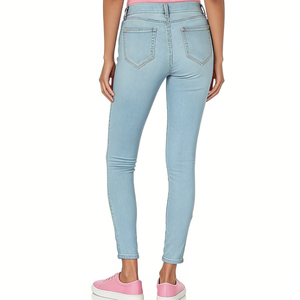 Femmes& # Jeggings en tricot extensible à <span class=keywords><strong>taille</strong></span> mi-haute (disponibles en grandes tailles) - Product Image 4