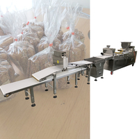 Machine entièrement automatique de fabrication de bâtonnets de sésame, ligne de production de pâtisserie, machine de découpe pour gâteaux au lait avec garniture au sésame