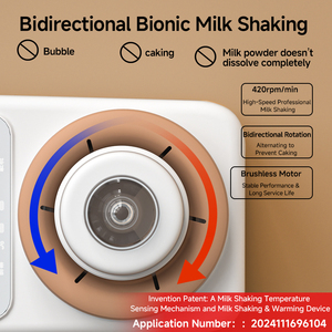 Máy hâm sữa cho bé 2 trong 1, máy lắc và trộn sữa công thức với chức năng điều chỉnh nhiệt độ - Product Image 5