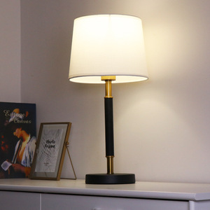 อเมริกันทองแดงทั้งหมดยุโรปทองแดงบริสุทธิ์ห้องนอนที่อบอุ่นโคมไฟข้างเตียงผ้าโคมไฟตั้งโต๊ะโคมไฟตั้งโต๊ะ - Product Image 2