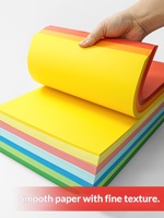 Papier couleur A4 pour impression recto-verso, 500 feuilles par paquet, 70g/80g, couleurs mélangées, papier à encre blanche, emballage en boîte pour étudiants et enfants