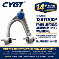 Bras de suspension supérieur avant gauche en aluminium forgé 13B1170CP McLaren 650S MP4-12C