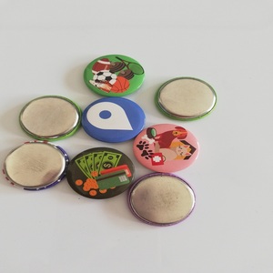 Aimants de réfrigérateur personnalisés D30mm, aimant rond en métal pour réfrigérateur, aimant en tôle pour souvenir avec votre propre logo - Product Image 4