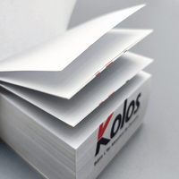 Bloc de papier pour blocs-notes de brique en papier d'impression personnalisée à 4 côtés